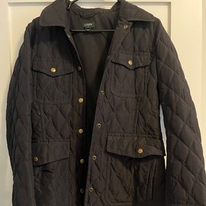 J Crew quilted jacket
